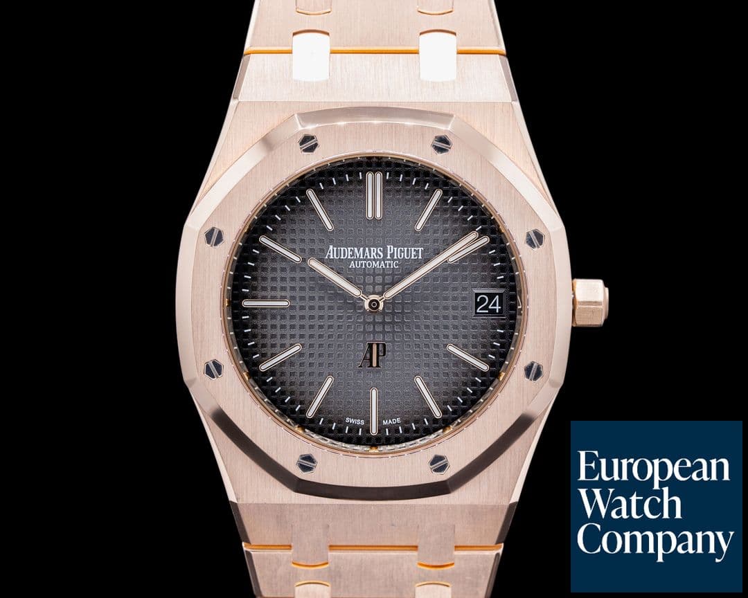 Image of Audemars Piguet Royal Oak Extra Thin Grey Dial SS 16202OR 