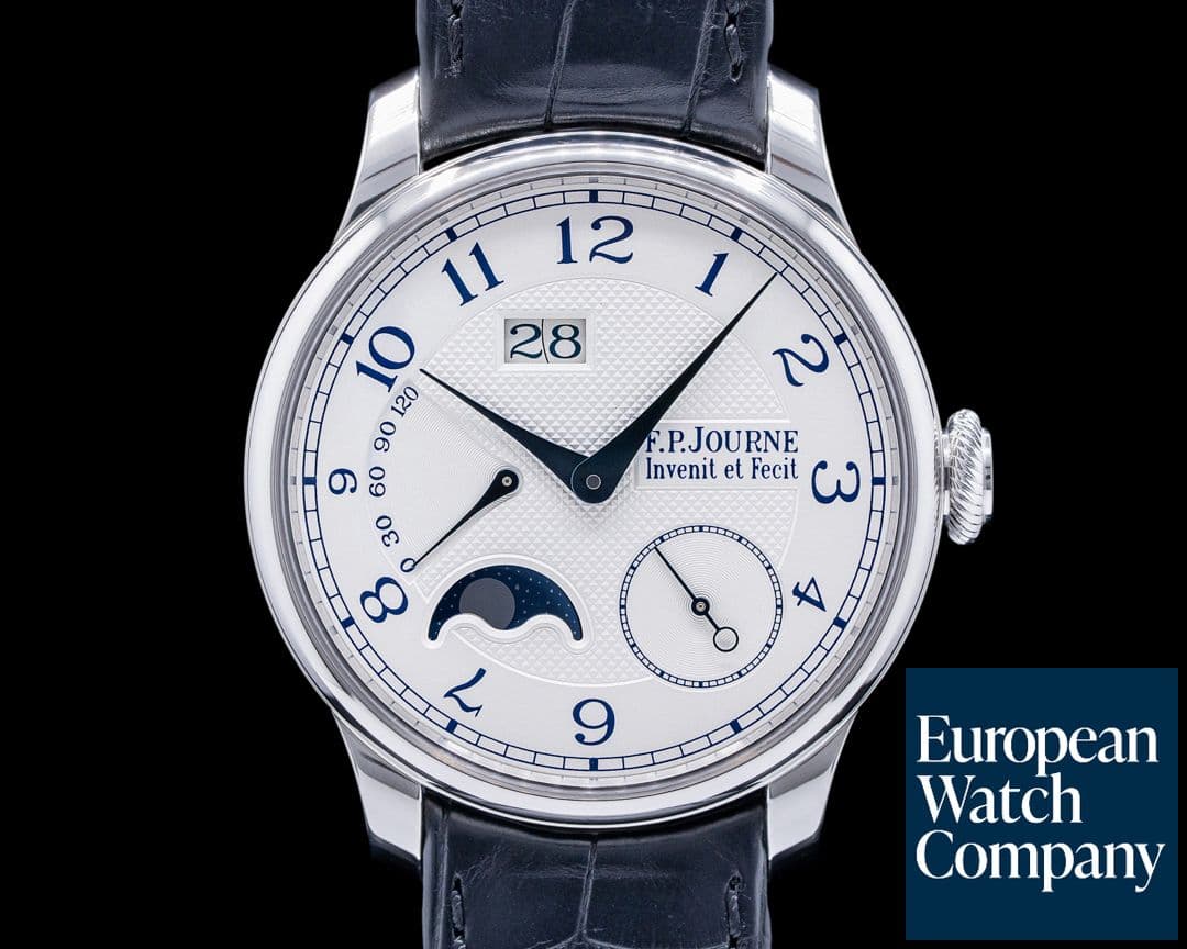 Image of F. P. Journe Octa Lune Automatic Platinum / Silver Dial 40MM