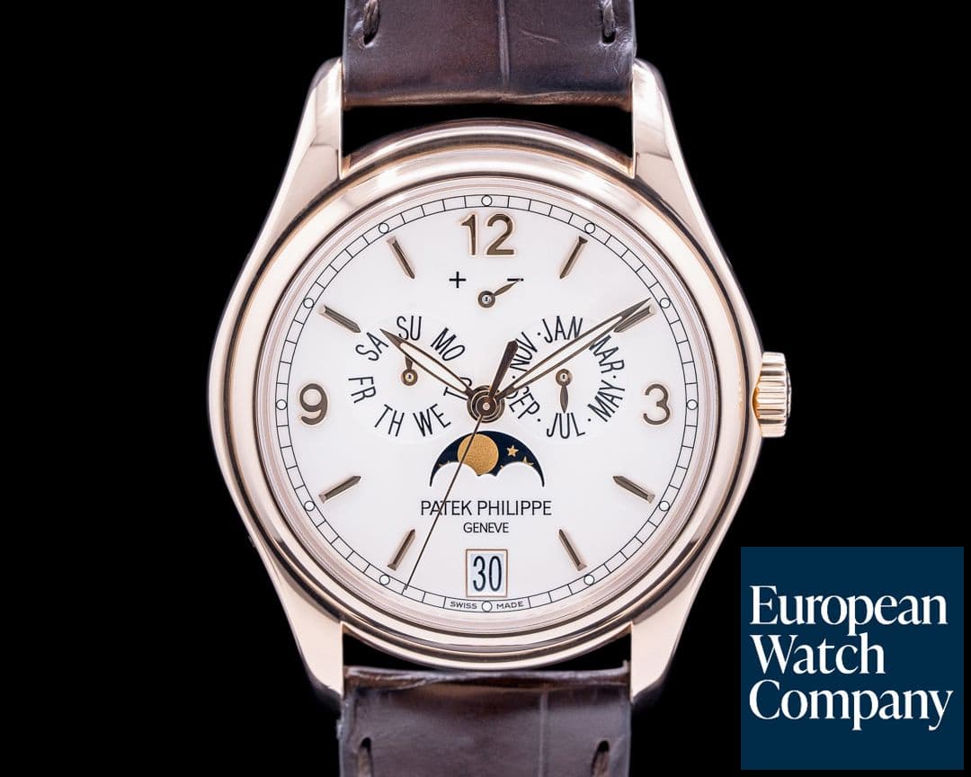Image of Patek Philippe Annual Calendar 5146R 18K Rose Gold Porcelain Dial 39MM