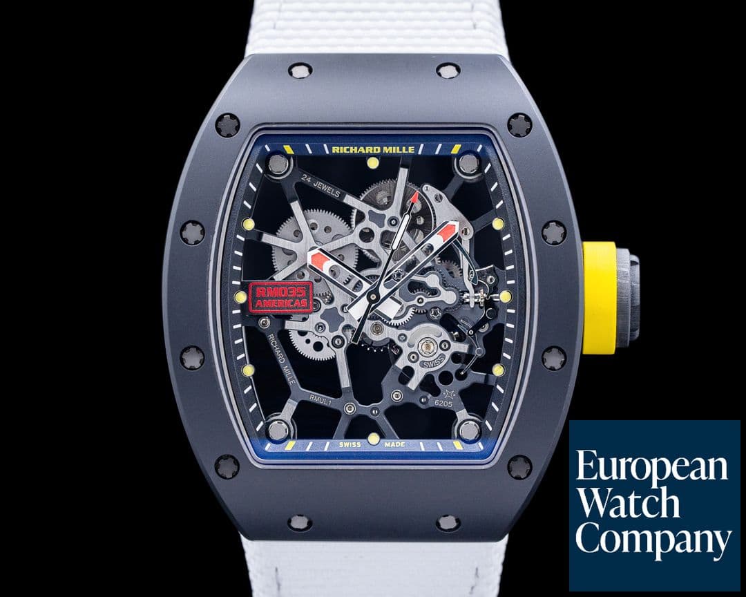 Image of Richard Mille RM035 Rafael Nadal Americas Limited Edition FULL SET