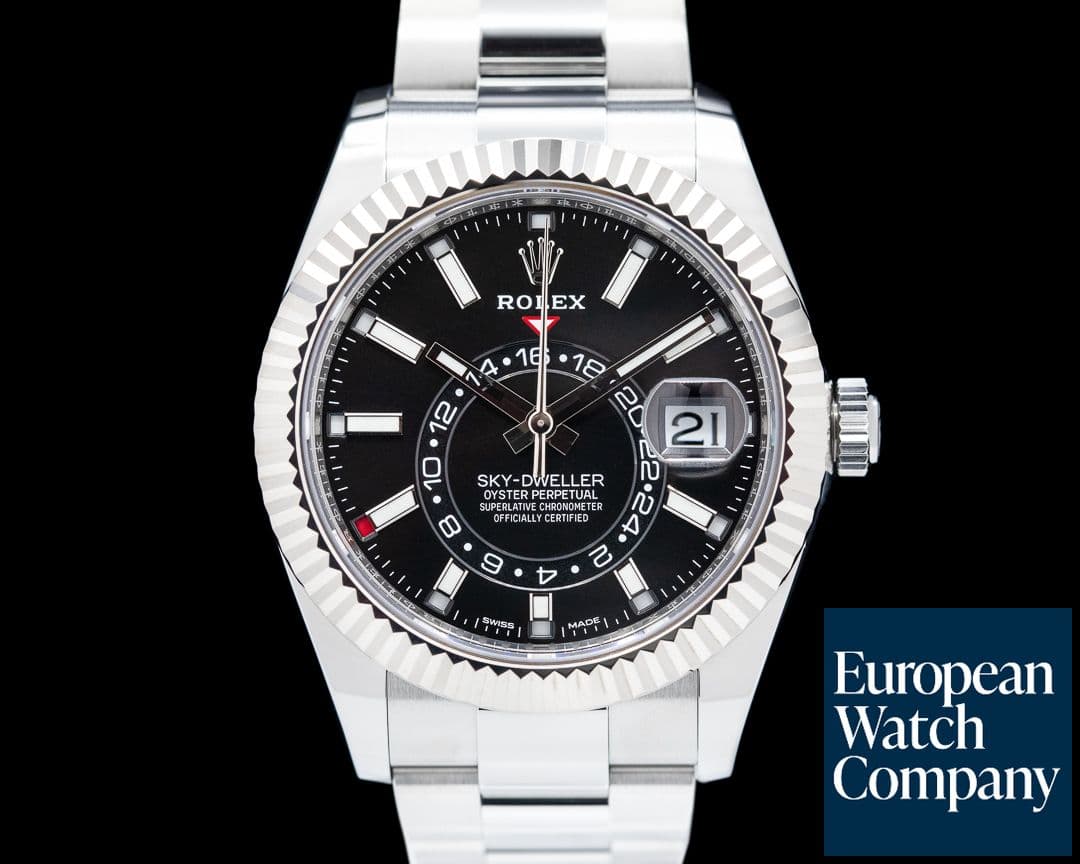 Image of Rolex Sky Dweller 326934 Steel Black Dial 2021