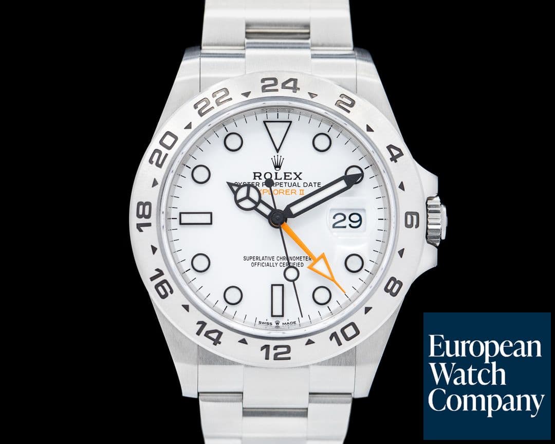 Image of Rolex Explorer II 226570 White Dial SS 2022