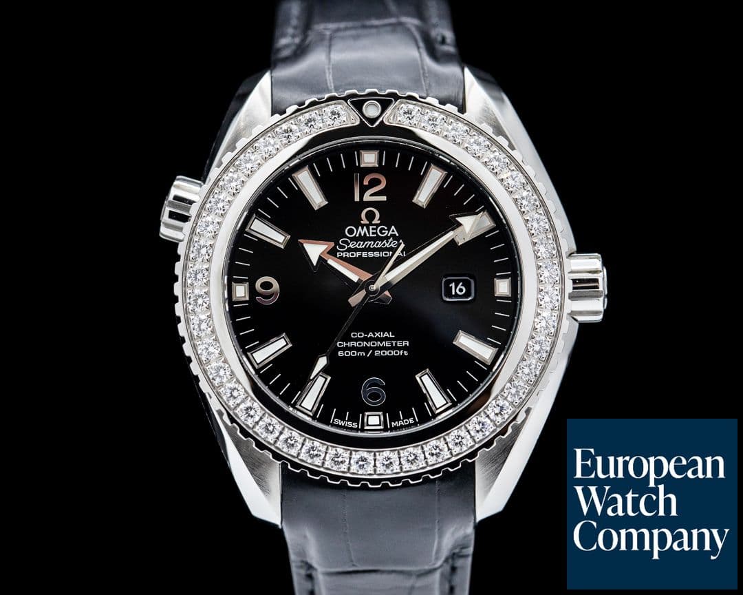 Image of Omega Seamaster Planet Ocean Diamond Bezel SS Deployant