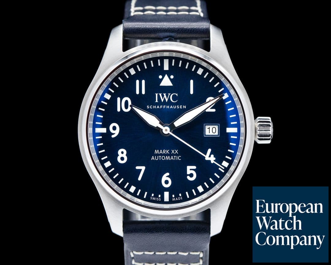 Image of IWC Mark XX Blue Dial