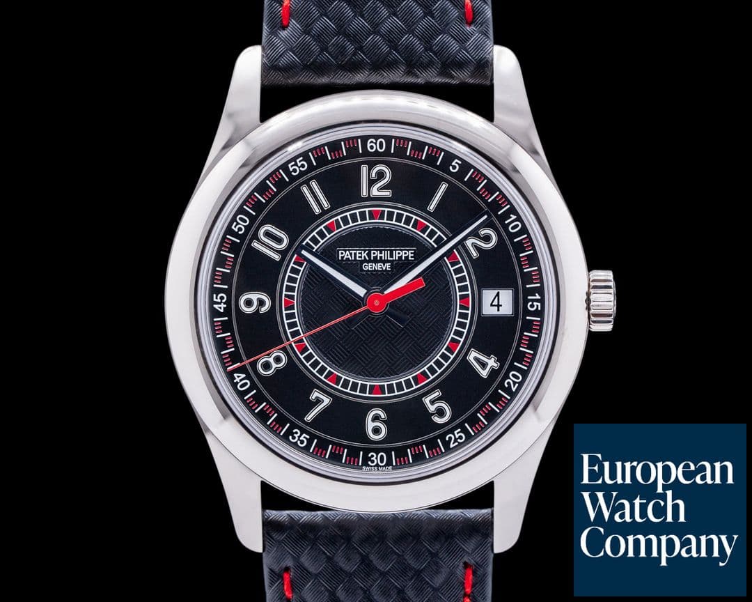 Image of Patek Philippe Calatrava 6007G-010 Red 18k White Gold NEW MODEL UNWORN