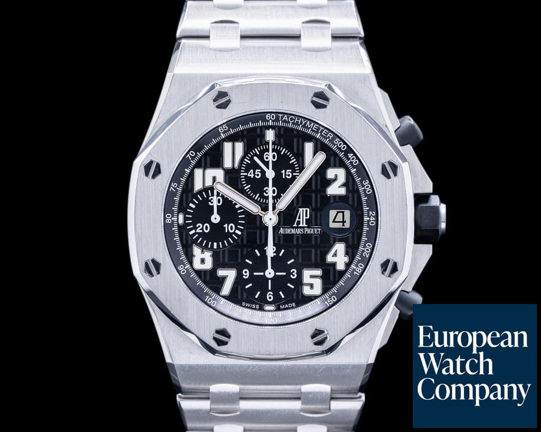 Image of Audemars Piguet Royal Oak Offshore SS/SS Black