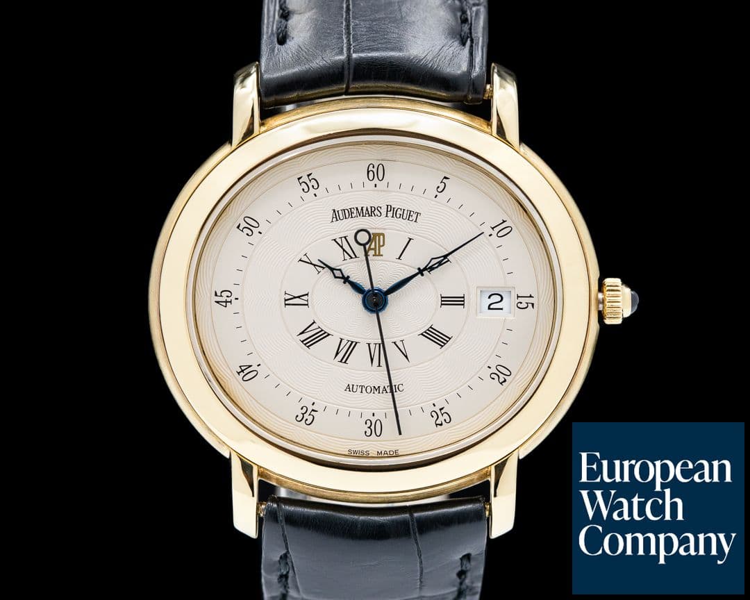 Image of Audemars Piguet Millenary 18K Yellow Gold Silver Dial
