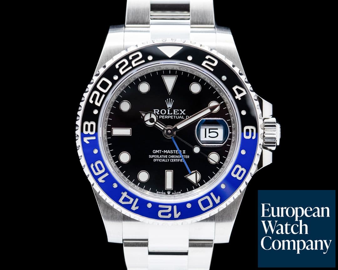 Image of Rolex GMT Master II 126710 Ceramic "Batman" SS / SS 2022