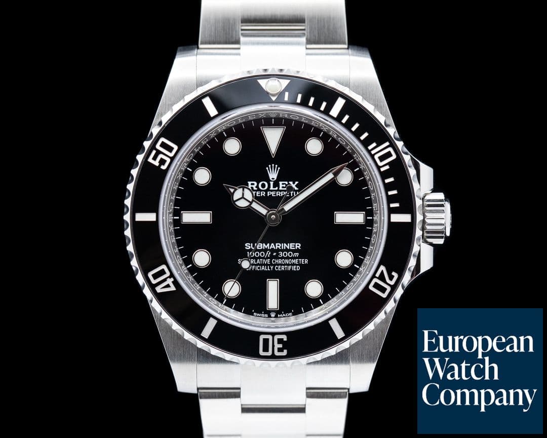 Image of Rolex Submariner 124060 No Date Ceramic Bezel 41MM 2021 UNWORN