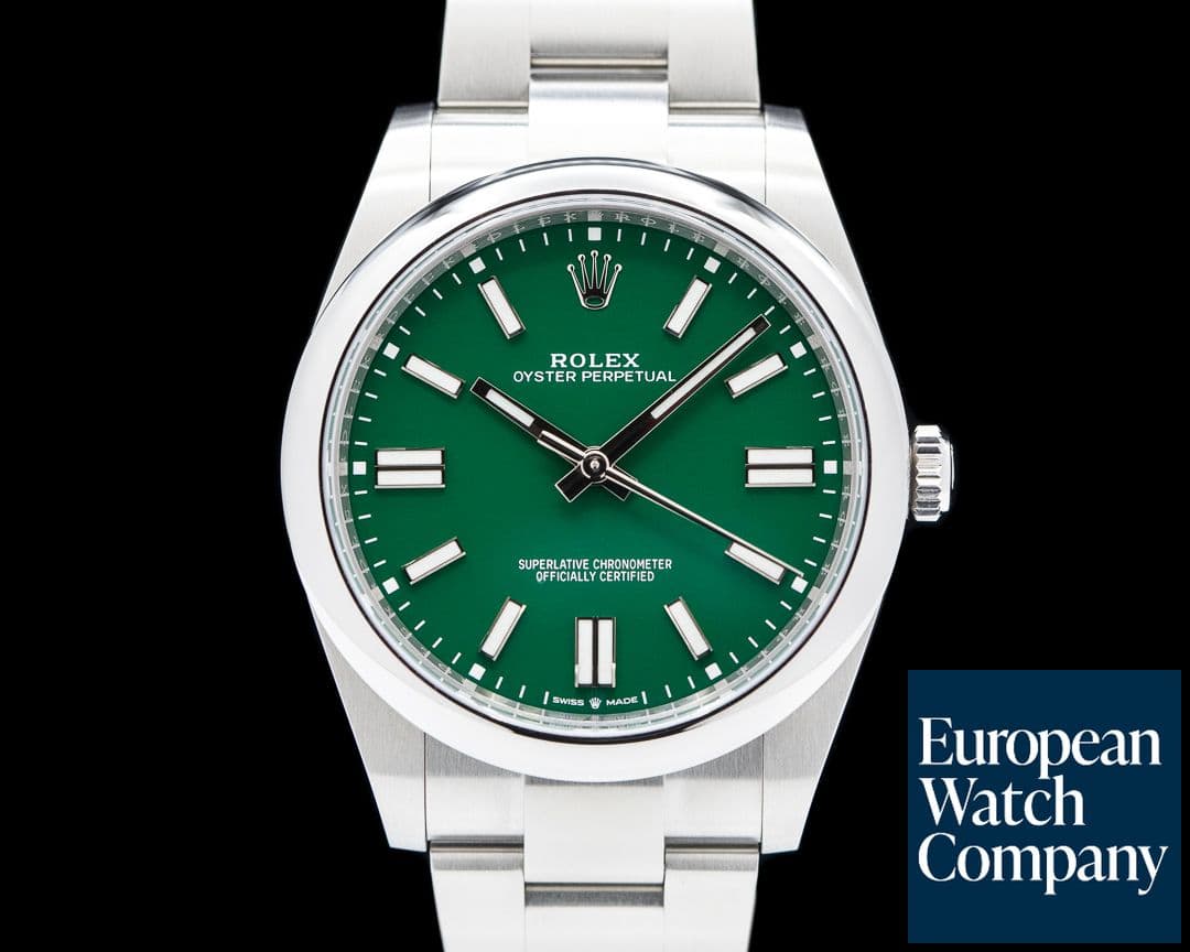 Image of Rolex Oyster Perpetual 124300 41mm SS / Green Dial 