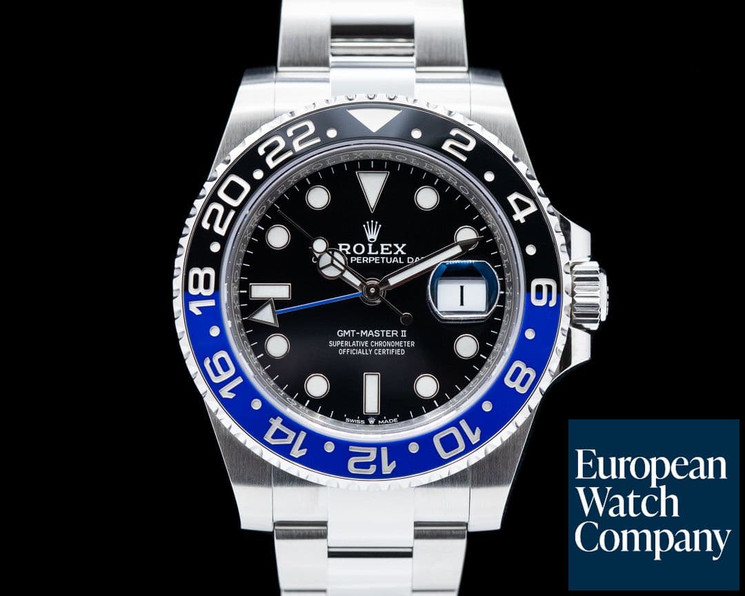 Image of Rolex GMT Master II 126710 Ceramic "Batman" SS/SS 2021
