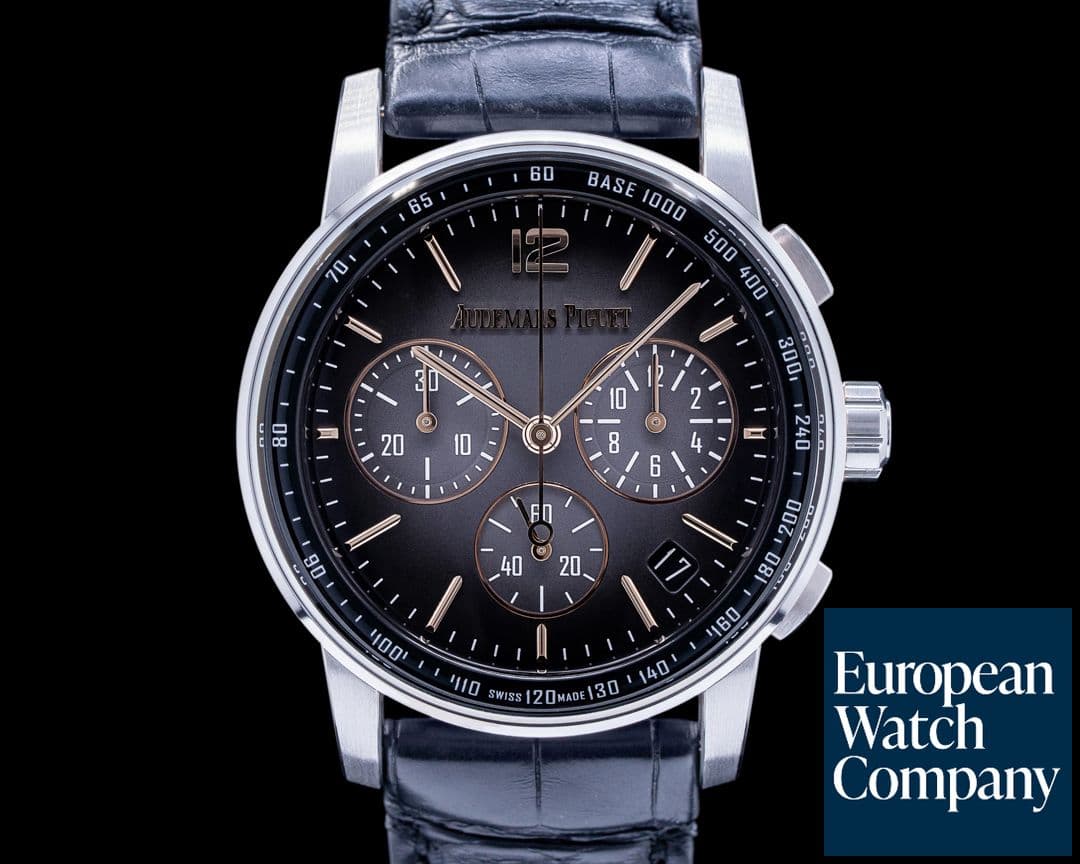 Image of Audemars Piguet Code 11:59 Chronograph 18k White Gold / 18k Rose Black dial