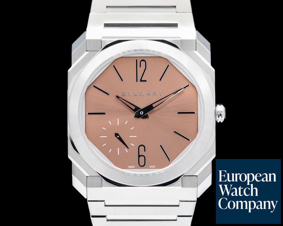 Image of Bulgari Octo Finissimo Extra Thin SS Copper Dial