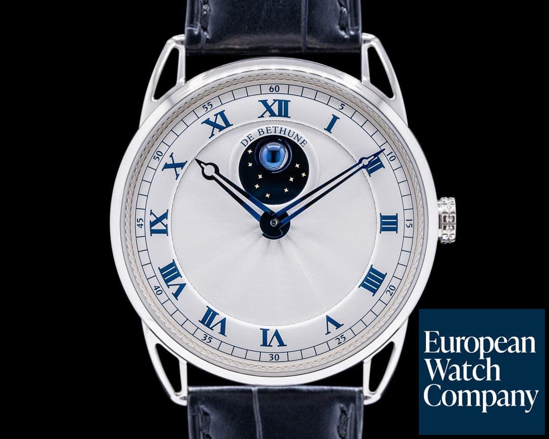 Image of De Bethune Moon Phase DB25 18K White Gold 