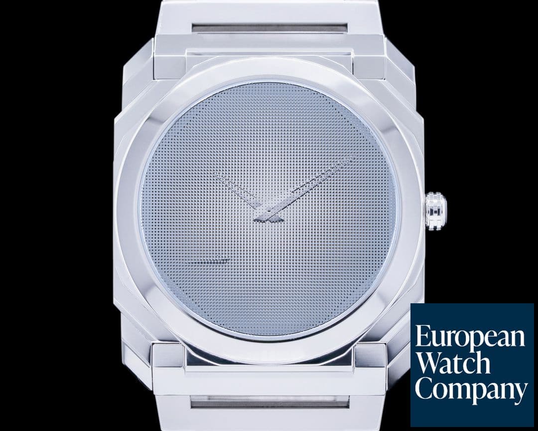 Image of Bulgari Octo Finissimo Extra Thin SS Sejima Mirror Dial Limited Edition 40MM