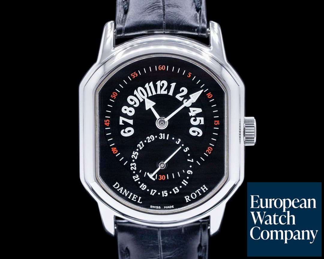 Image of Daniel Roth Premier Retrograde Black Dial SS