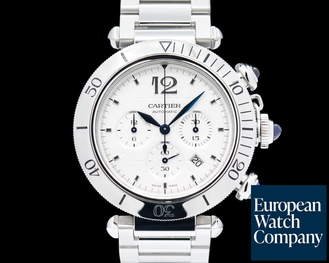 Image of Cartier Pasha de Cartier Chronograph SS 41mm WSPA0018