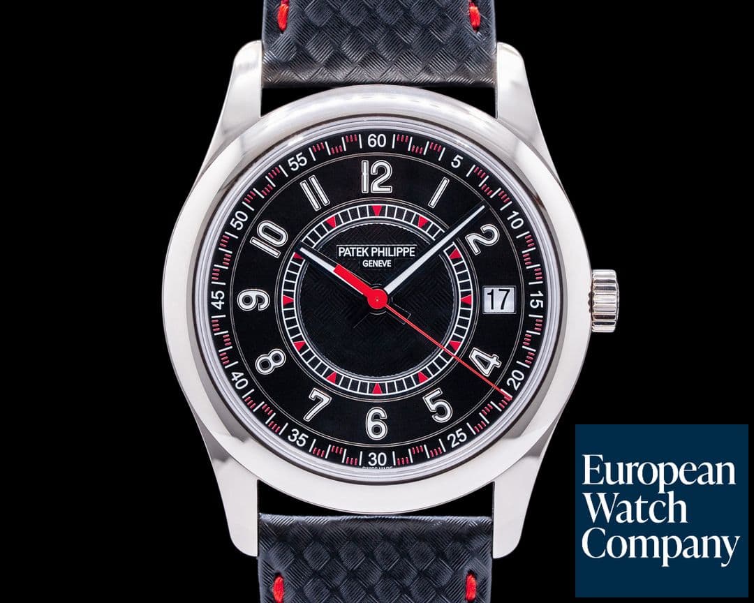 Image of Patek Philippe Calatrava 6007G-010 Red 18k White Gold NEW MODEL 