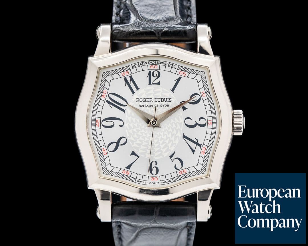 Image of Roger Dubuis Sympathie S37 18K White Gold RARE 