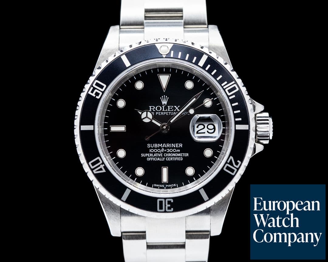 Image of Rolex Submariner Date 16610 SS Full-Set