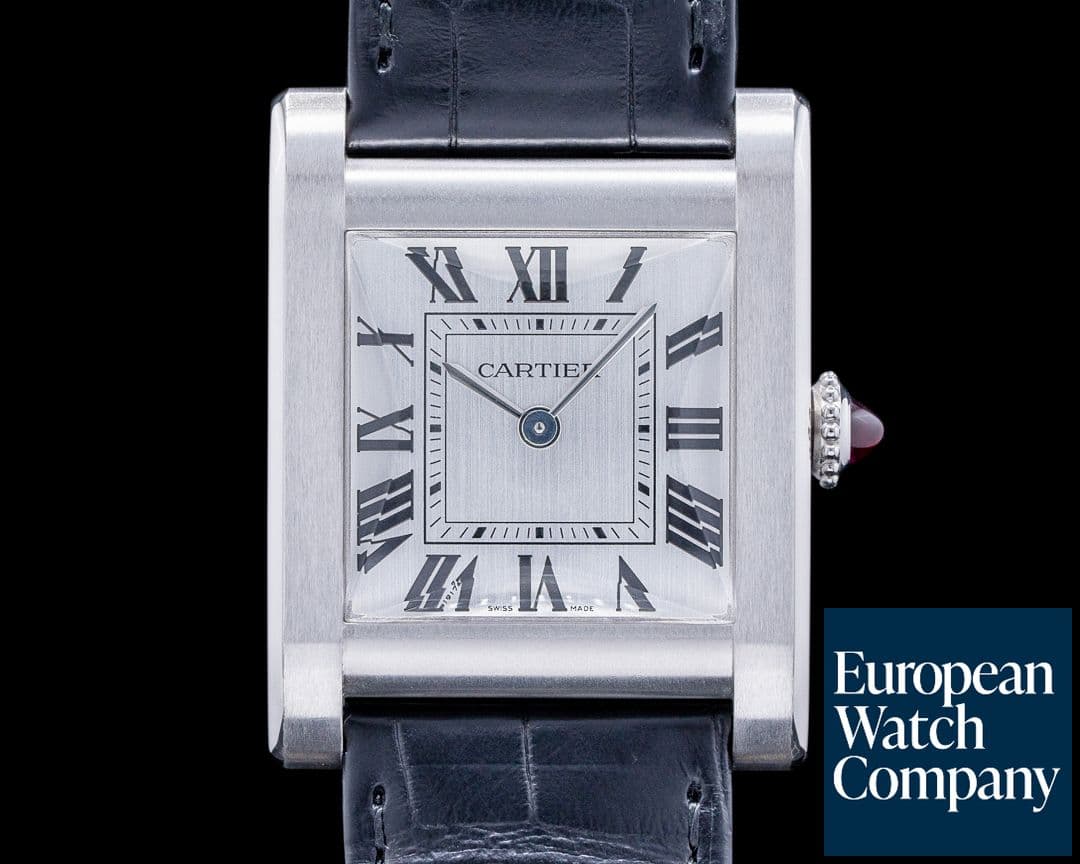 Image of Cartier Privee Collection Tank Normale WGTA0109 Platinum UNWORN