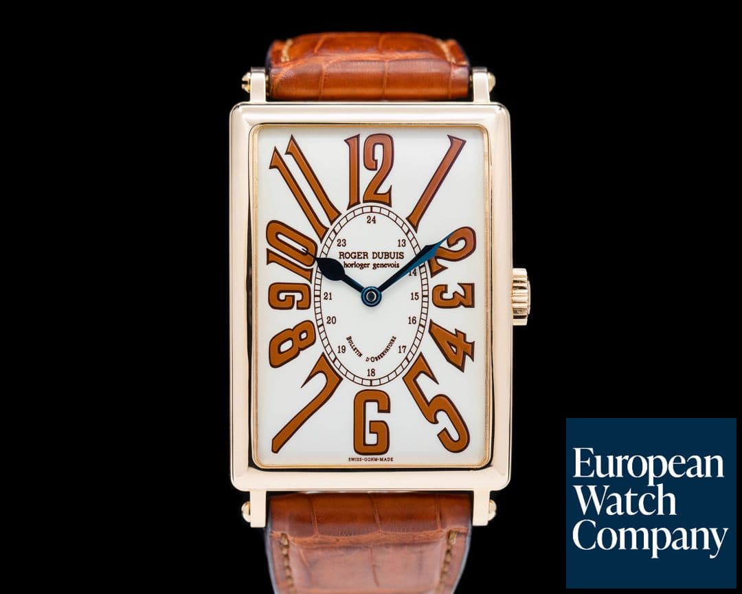 Image of Roger Dubuis Much More XL 18K Rose Gold White Dial FULL SET 