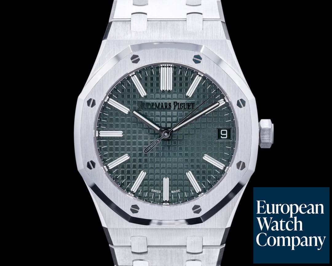 Image of Audemars Piguet Royal Oak Green Dial 15510ST