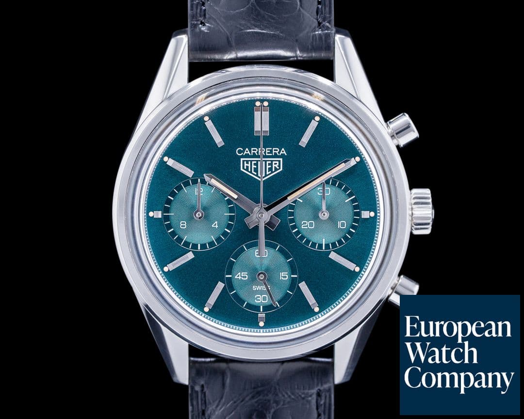 Image of TAG Heuer Carrera Chronograph Green Dial LIMITED EDITION