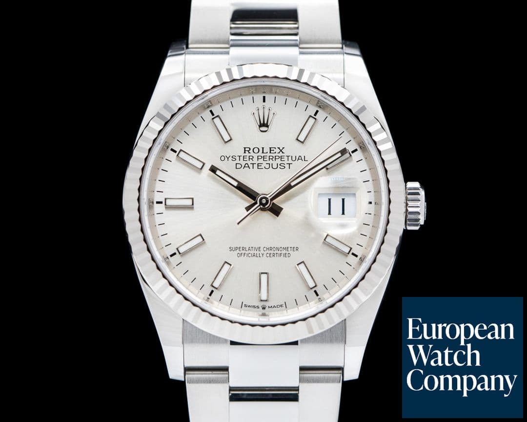 Image of Rolex Datejust Silver Dial / Oyster Bracelet