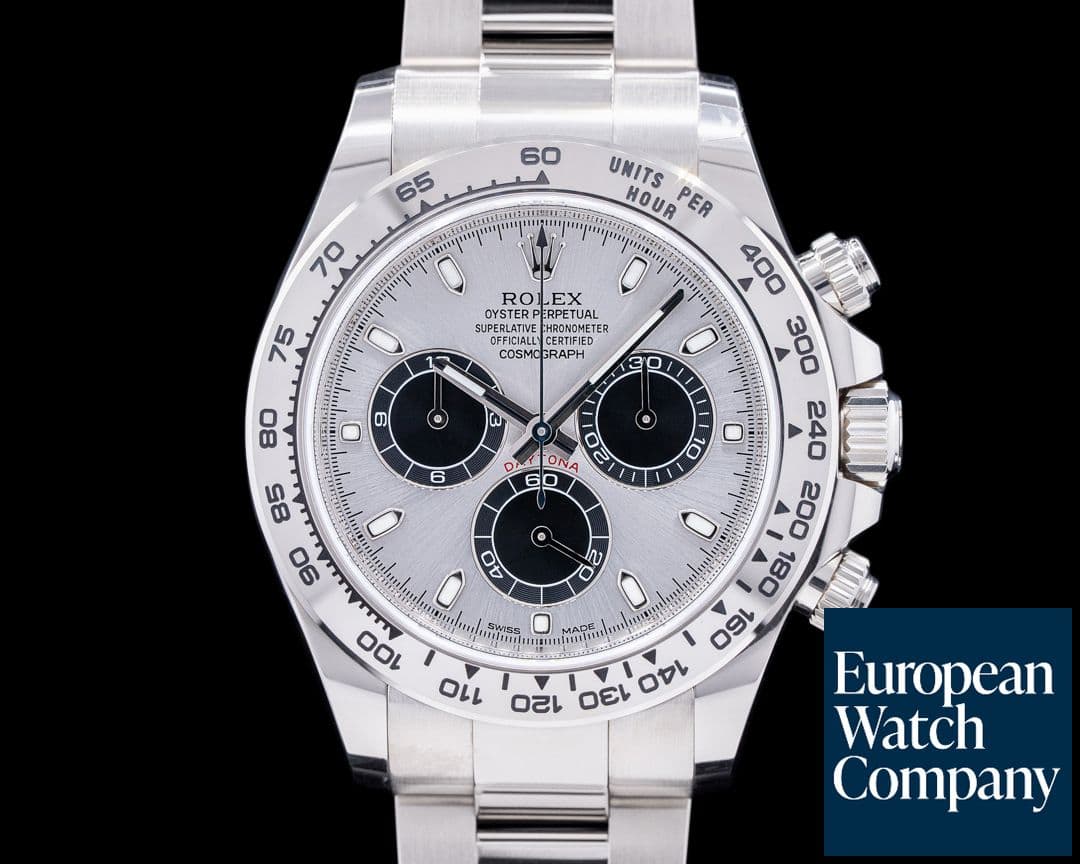 Image of Rolex Daytona 116509 Silver and Black Dial 18K White Gold 2023