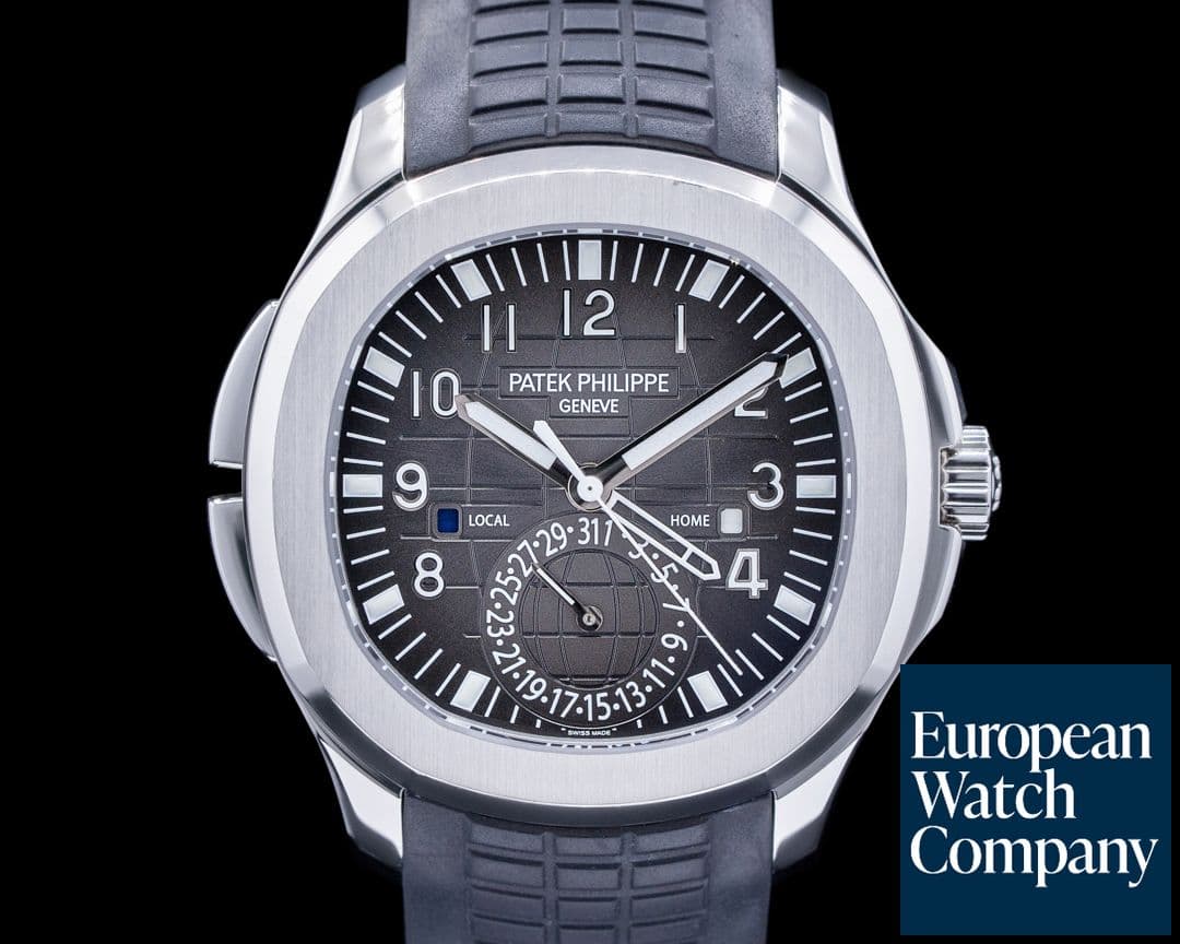 Image of Patek Philippe Aquanaut 5164A Travel Time SS / Rubber 2019