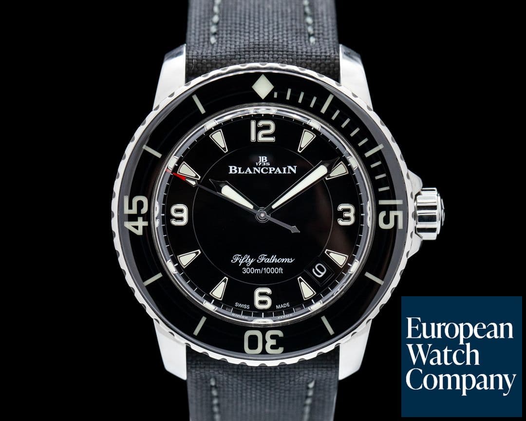Image of Blancpain Fifty Fathoms Automatic SS / Kevlar