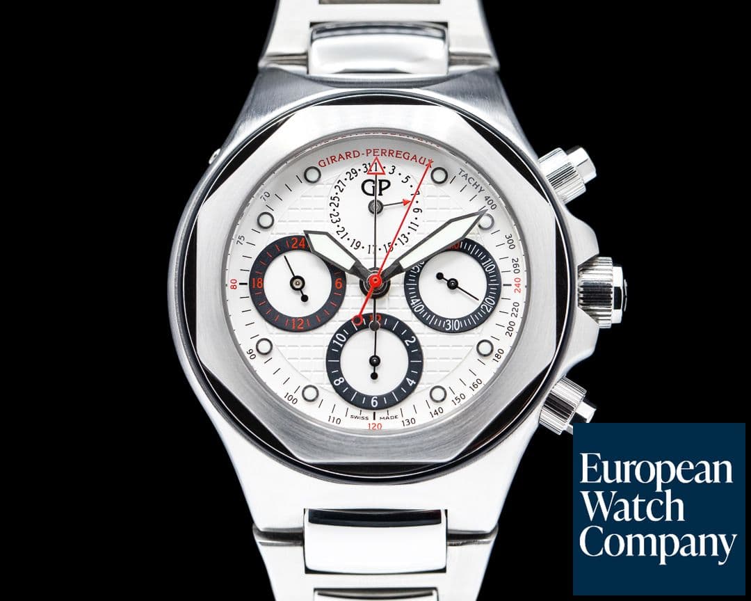 Image of Girard Perregaux Laureato EVO3 white Dial SS / SS 
