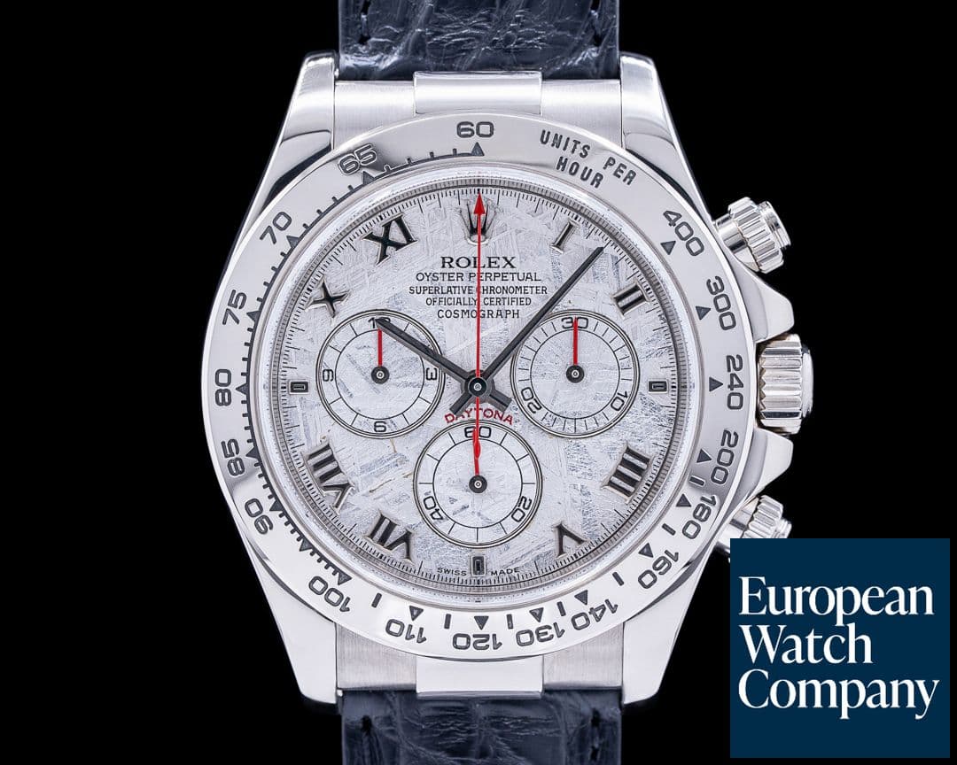 Image of Rolex Daytona 116519 18K White Gold / Meteorite