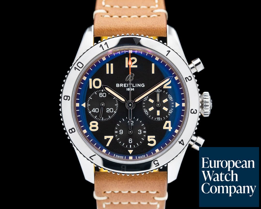 Image of Breitling Classic AVI Chronograph 42 P-51 Mustang