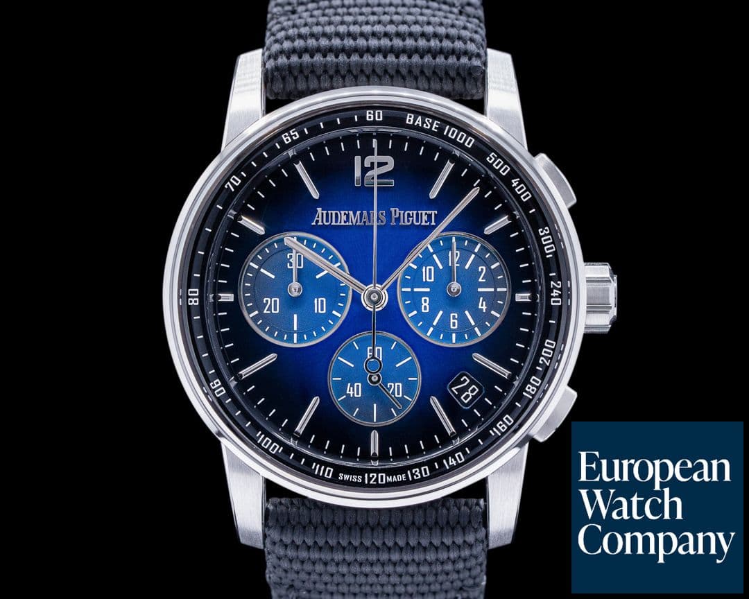 Image of Audemars Piguet Code 11:59 Chronograph Blue Dial White Gold UNWORN