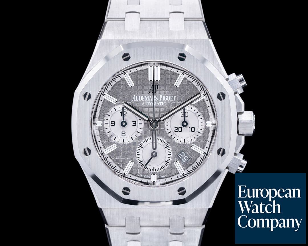 Image of Audemars Piguet Royal Oak 26715OR Chronograph Grey Dial SS 38MM UNWORN