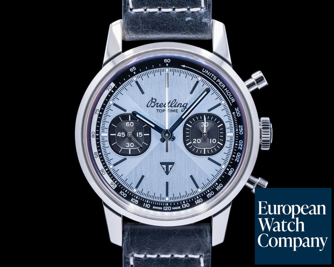 Image of Breitling Top Time B01 Triumph Blue Dial 