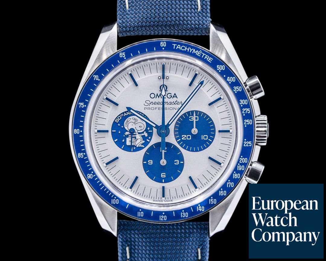 Image of Omega Speedmaster Silver Snoopy Award 50th Anniversary