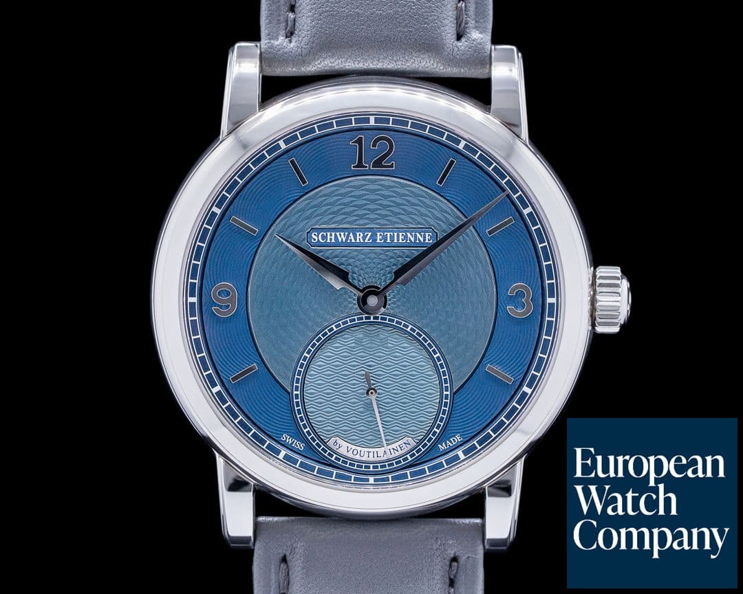 Image of Schwarz Etienne Roma Synergy by Kari Voutilainen SS / Blue Dial LIMITED