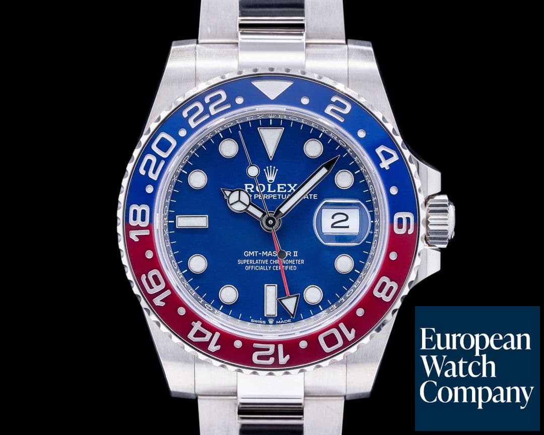 Image of Rolex GMT Master II 126719 Ceramic "Pepsi" 18k Blue Dial 2022
