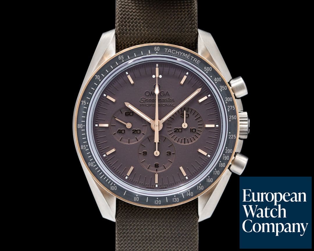 Image of Omega Apollo 11 Speedmaster Moonwatch Titanium / 18K Rose Gold 