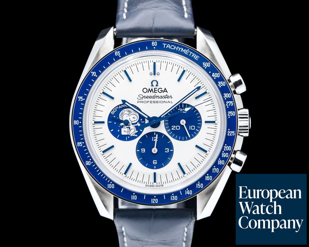 Image of Omega Speedmaster Silver Snoopy Award 50th Anniversary