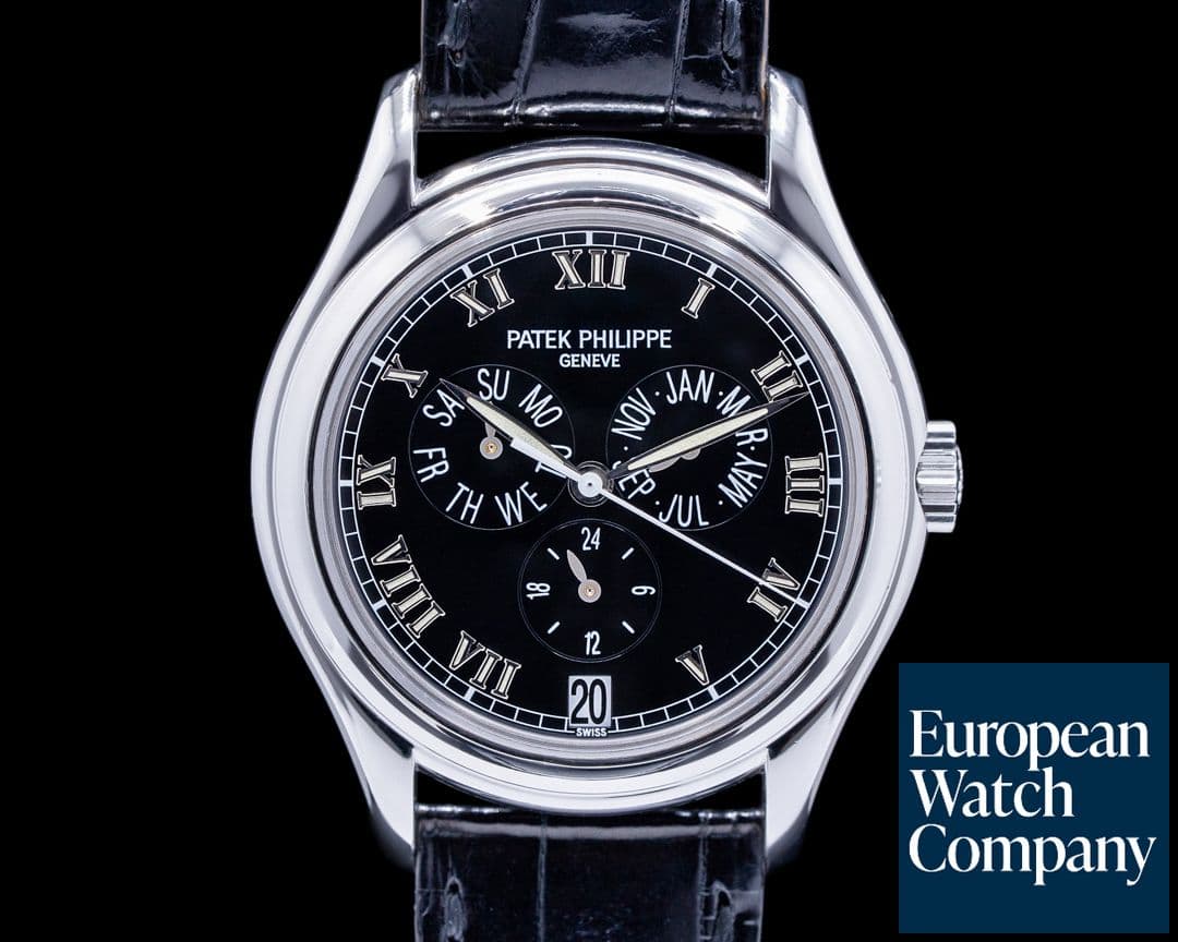 Image of Patek Philippe Annual Calendar 5035P Black Dial Platinum