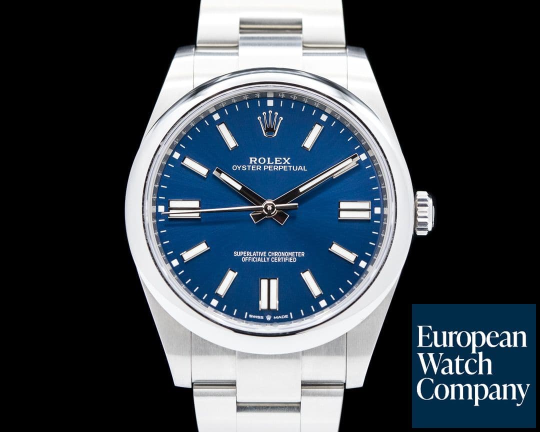 Image of Rolex Oyster Perpetual 124300 41mm SS / Blue Dial 2021