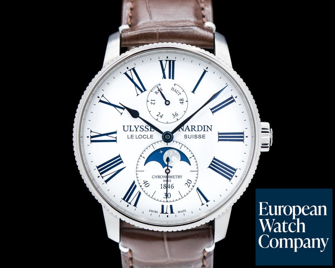 Image of Ulysse Nardin Marine Torpilleur Moonphase 44mm LIMITED 