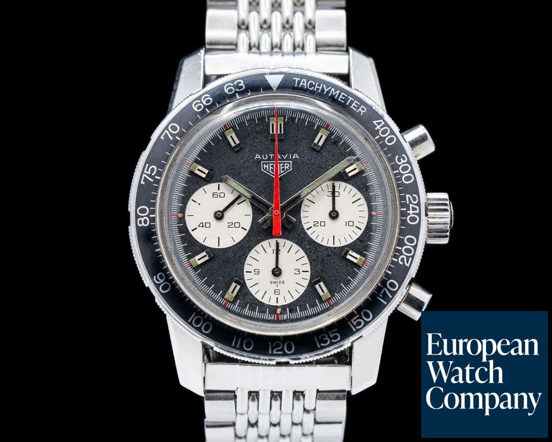 Image of Heuer Autavia 2446 Panda Chronograph