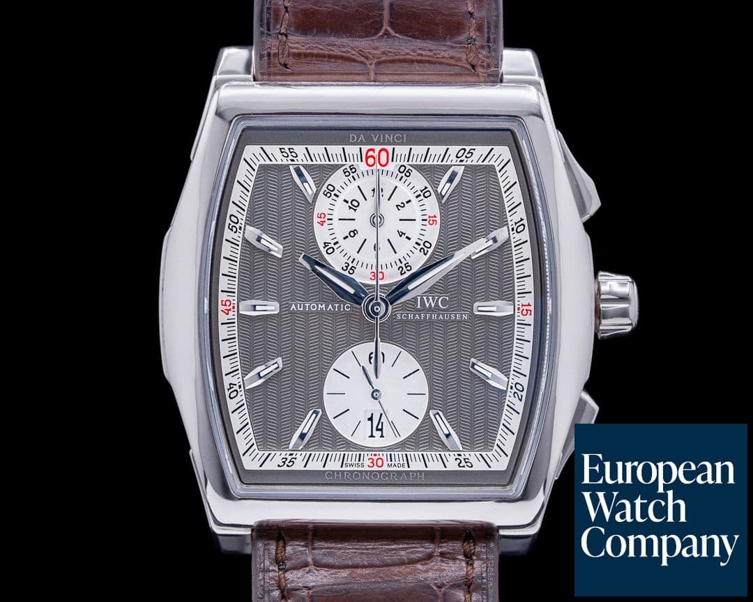 Image of IWC Da Vinci Flyback Chronograph 18K White Gold  