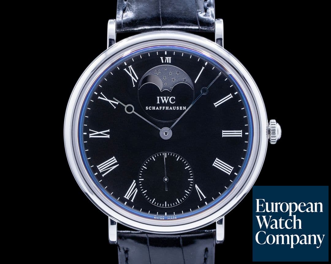 Image of IWC Portofino Vintage Collection Hand Wound Moon SS