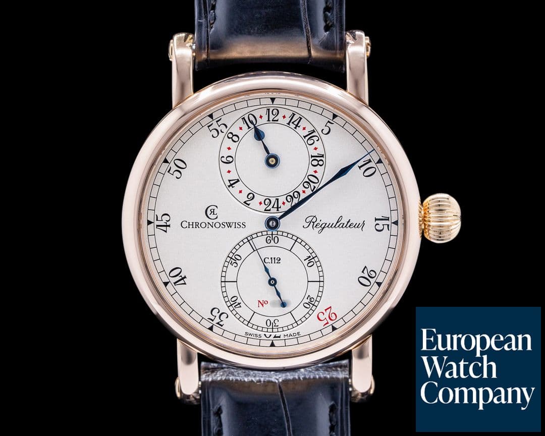 Image of Chronoswiss Regulateur 24 18K Rose Gold LIMITED